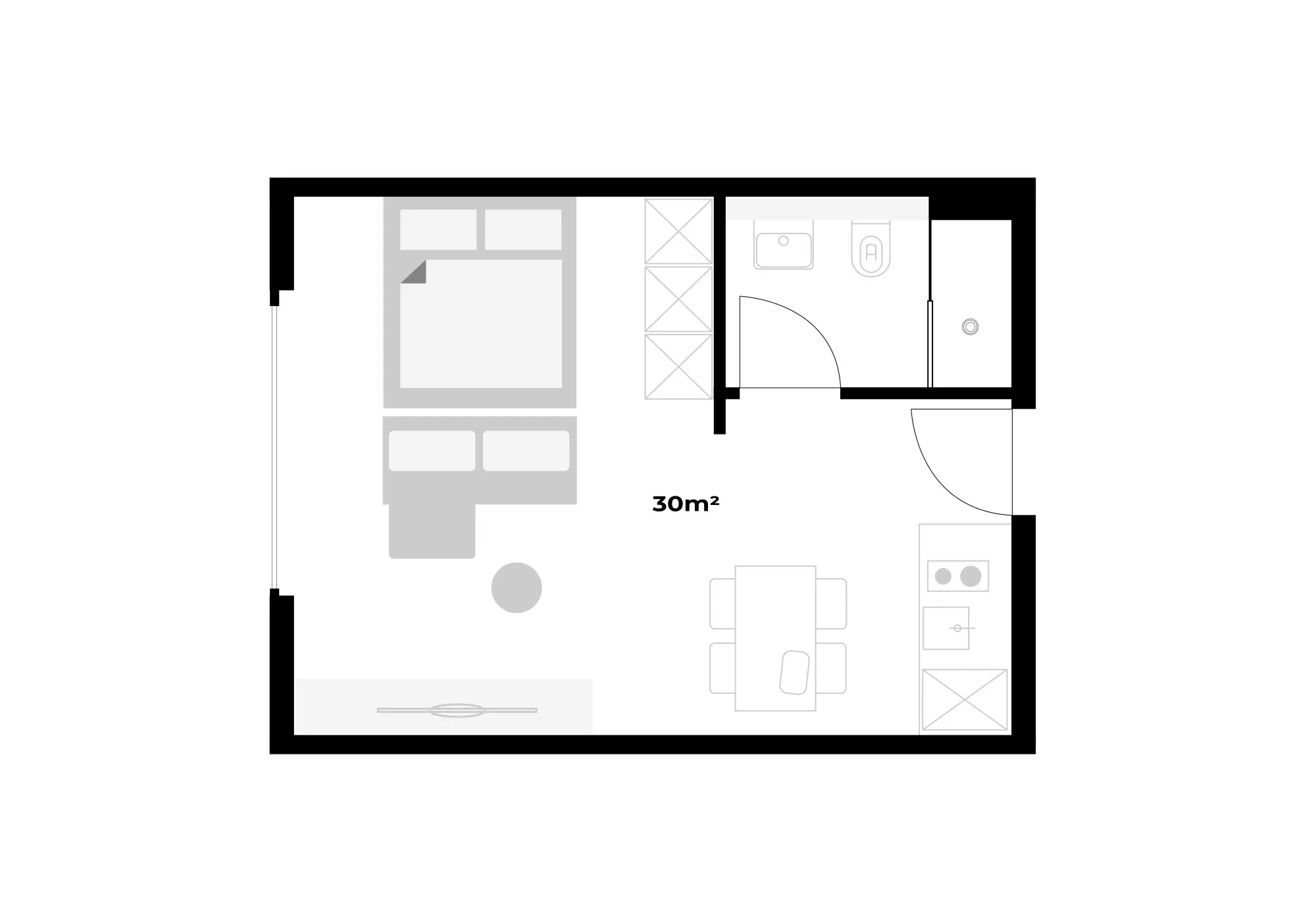 Sophisticated Studio For Remote Work In A Quiet Central Location #5