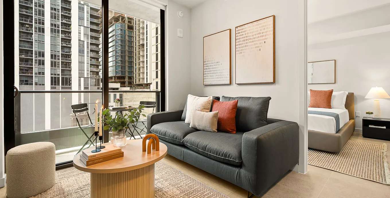 Sophisticated Contemporary Flat In Miami - Charming 1br With Dedicated Home Office