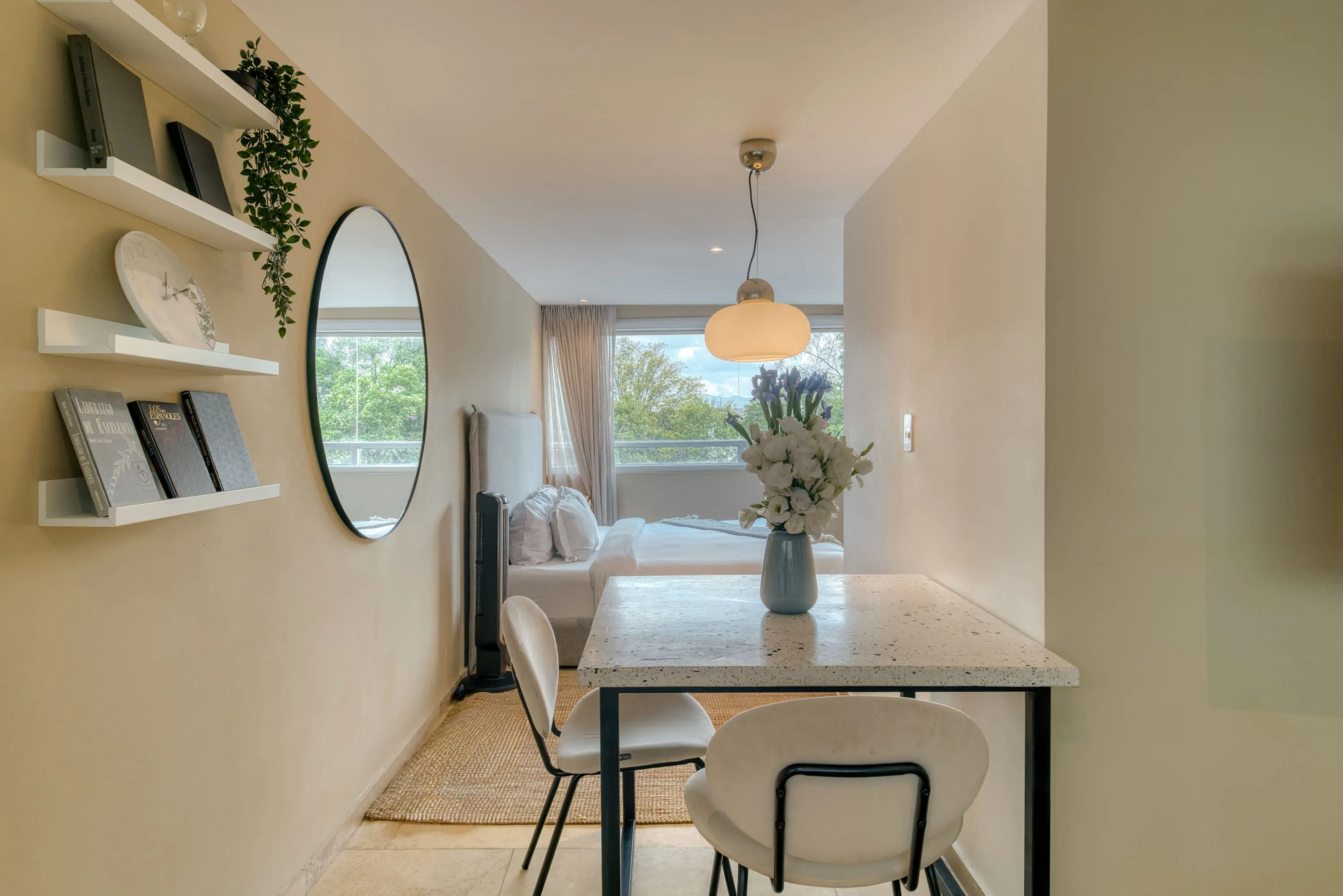 Refined Open-plan Studio With Dedicated Home Office In Roma Norte, Cdmx #5