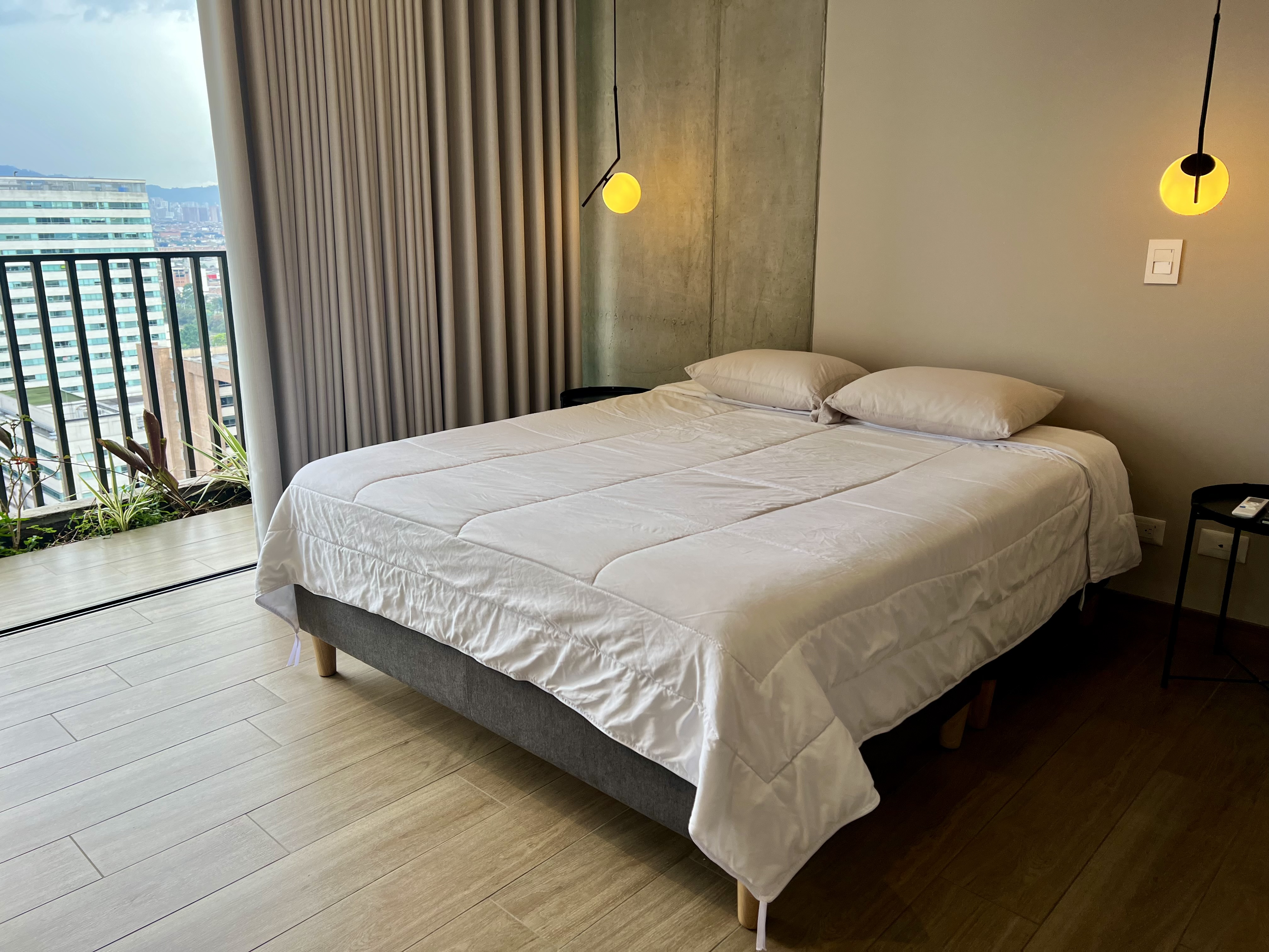 Work With A View: Refined 2br Medellin Flat, Private Balcony In El Poblado #3