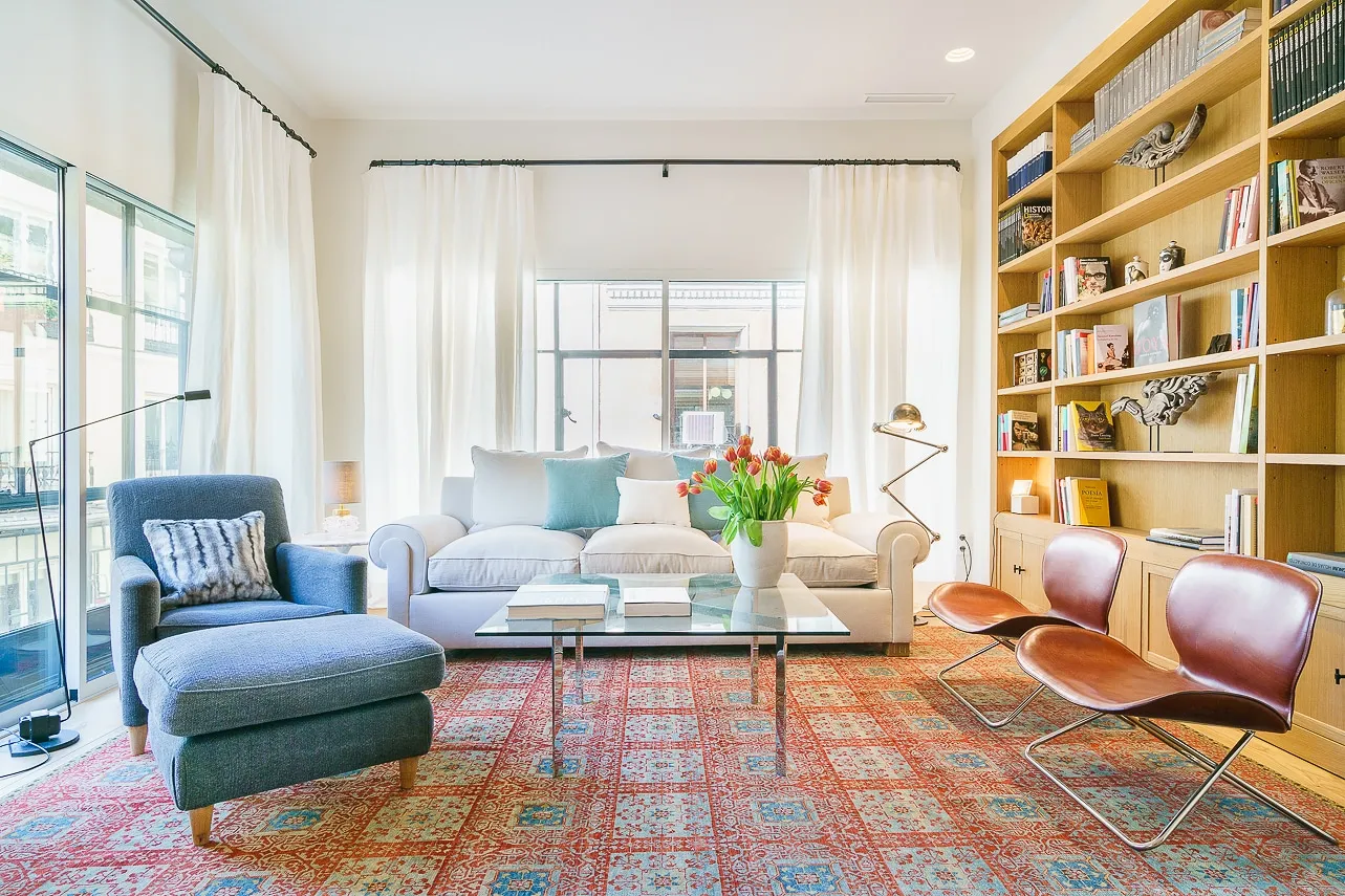 Vast Madrid Flat With Dedicated Home Office And Modern Comforts For Remote Work #2