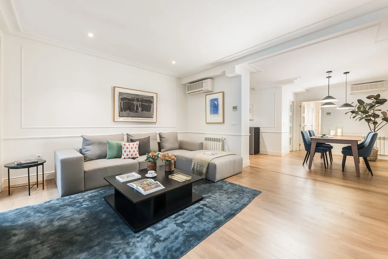 Spacious Madrid Flat With Home Office Zones For Remote Work Success #2