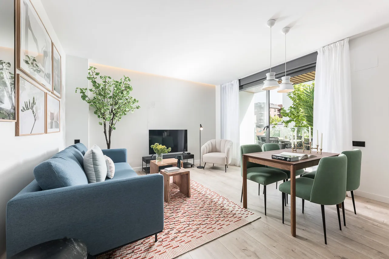 Elegant 92m2 Madrid Flat With Dedicated Home Office In Vibrant Neighborhood For Remote Work #2