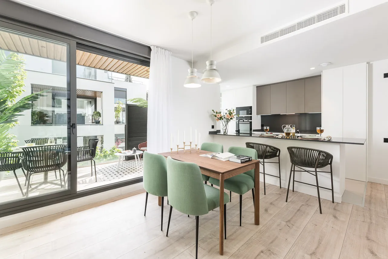 Elegant 92m2 Madrid Flat With Dedicated Home Office In Vibrant Neighborhood For Remote Work #5