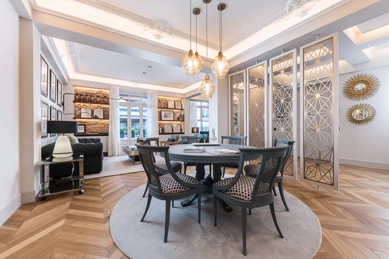 Chic Madrid Rooftop Apartment With Generous Home Office And Stunning City Views #4