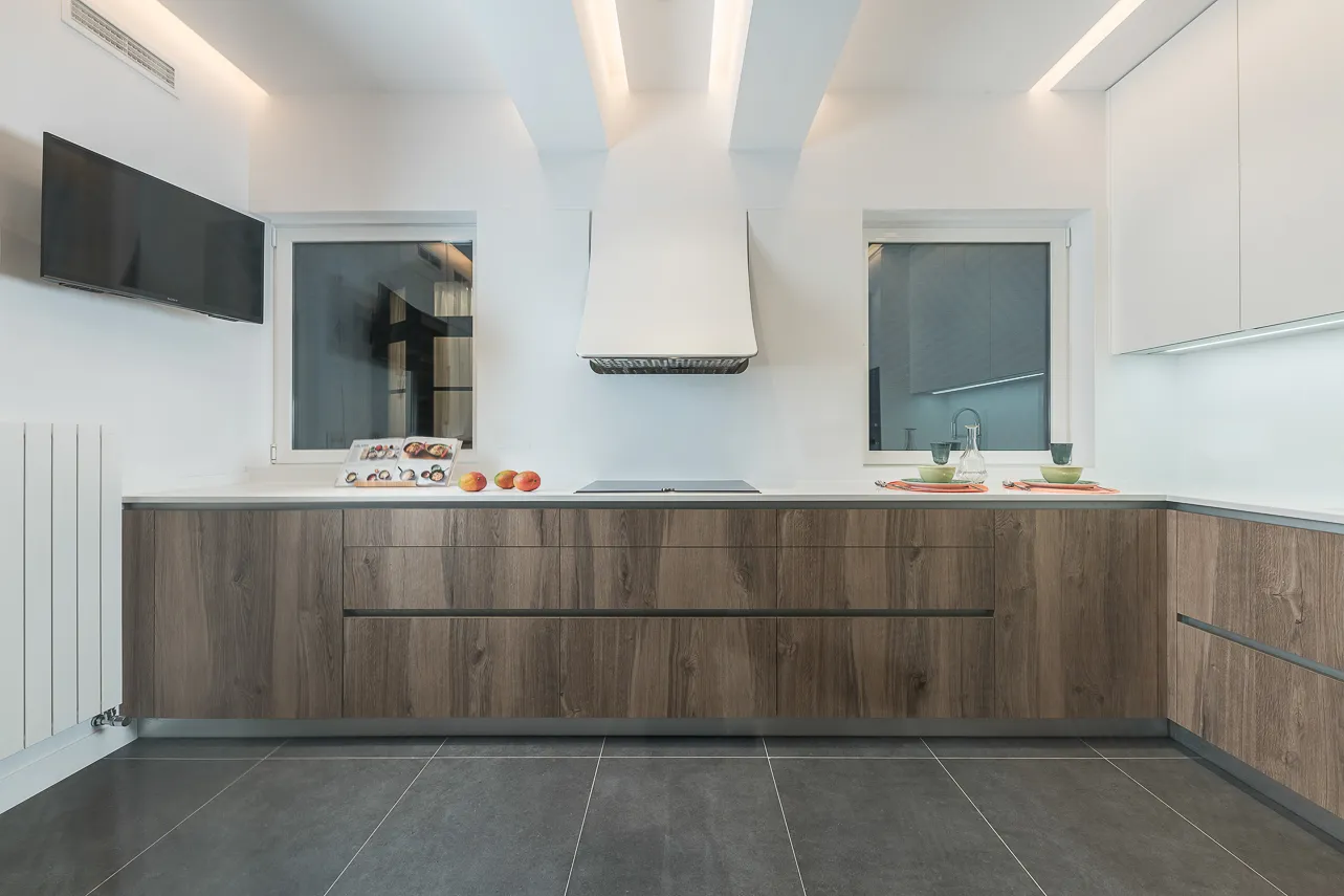 Chic Madrid Rooftop Apartment With Generous Home Office And Stunning City Views #5