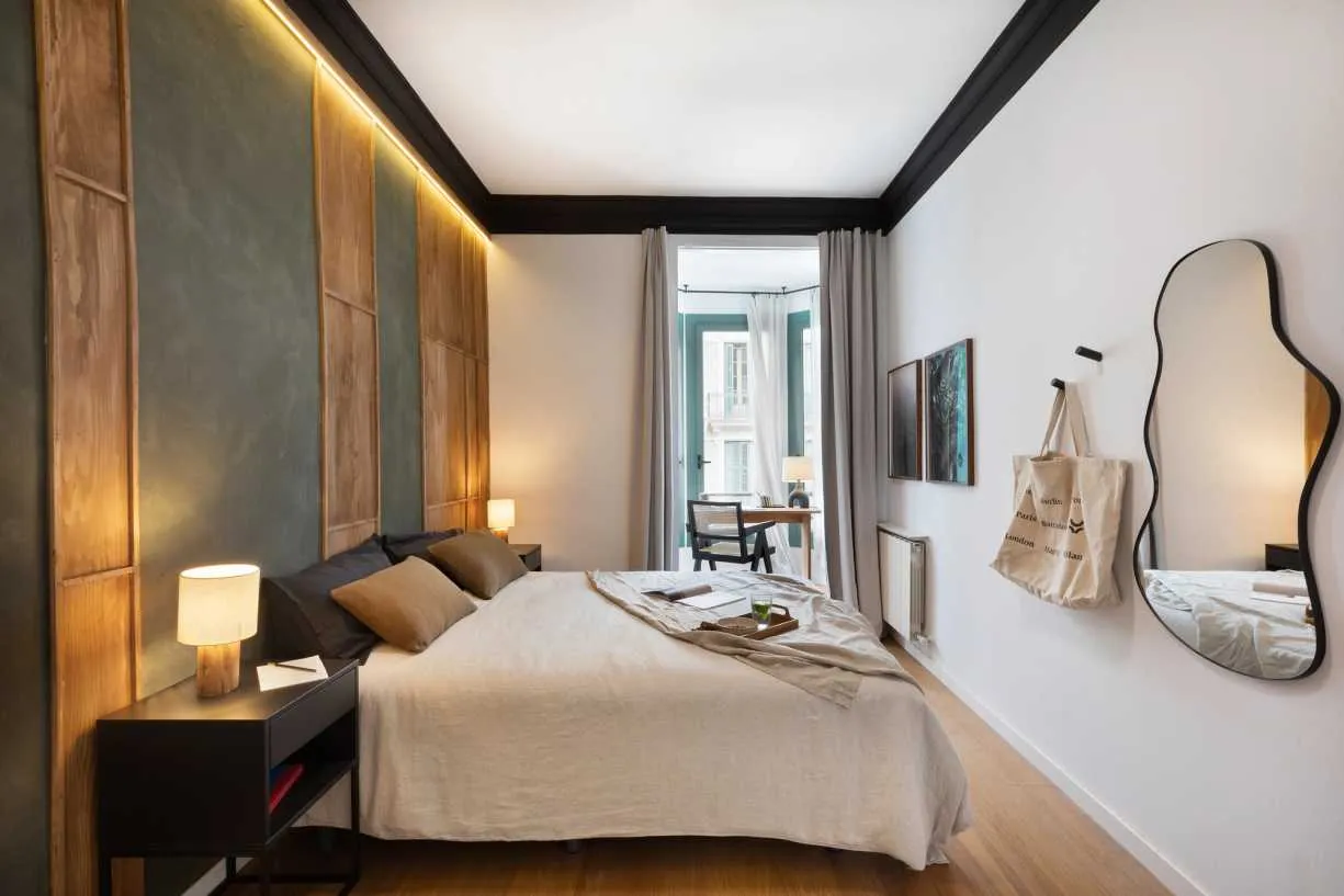 Contemporary 63m2 Barcelona Flat With Ultra-fast Wifi And Professional Home Office Setup #4