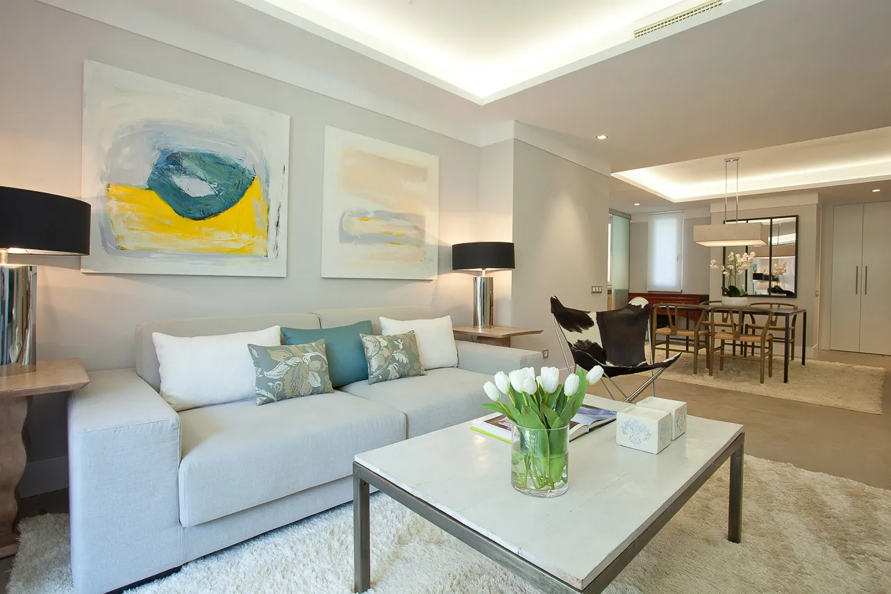 Luxurious 85m2 Madrid Flat With Dedicated Home Office For Seamless Remote Work #2