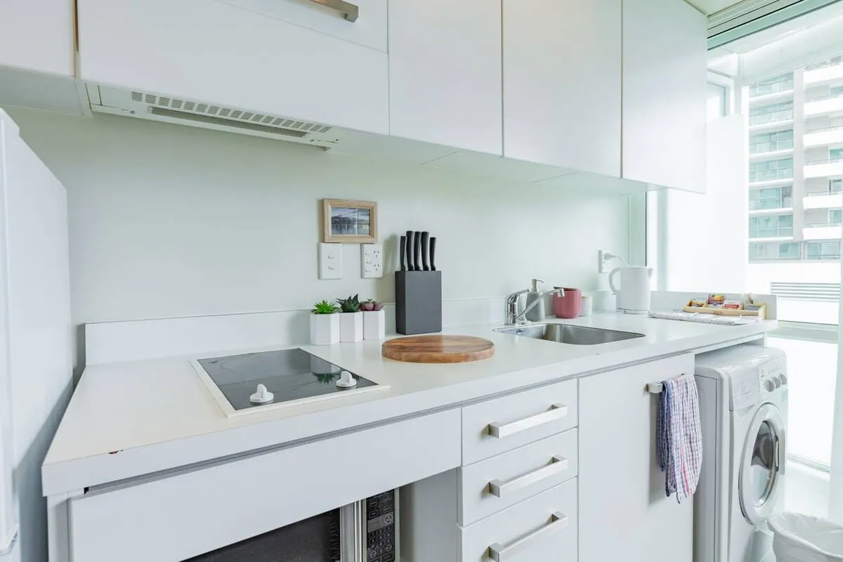 Chic Intimate 2-br Flat In Auckland Cbd - Dedicated Home Office & Fast Wifi #5
