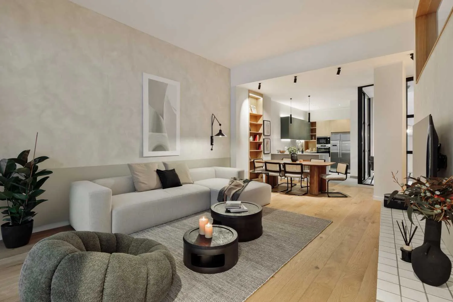 Vast Barcelona Penthouse With Ultra-fast Wifi, Pro Monitors & Ergonomic Workspace #4