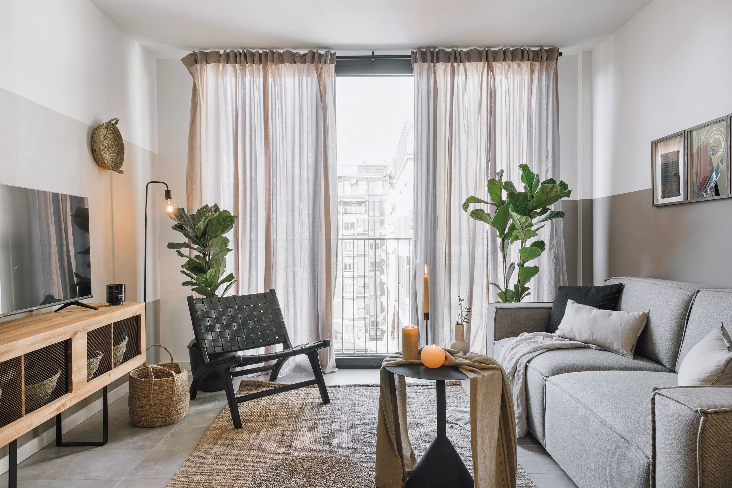 Modern 58m2 Barcelona Flat With Gigabit Internet And Dual Monitors For Digital Nomads #4