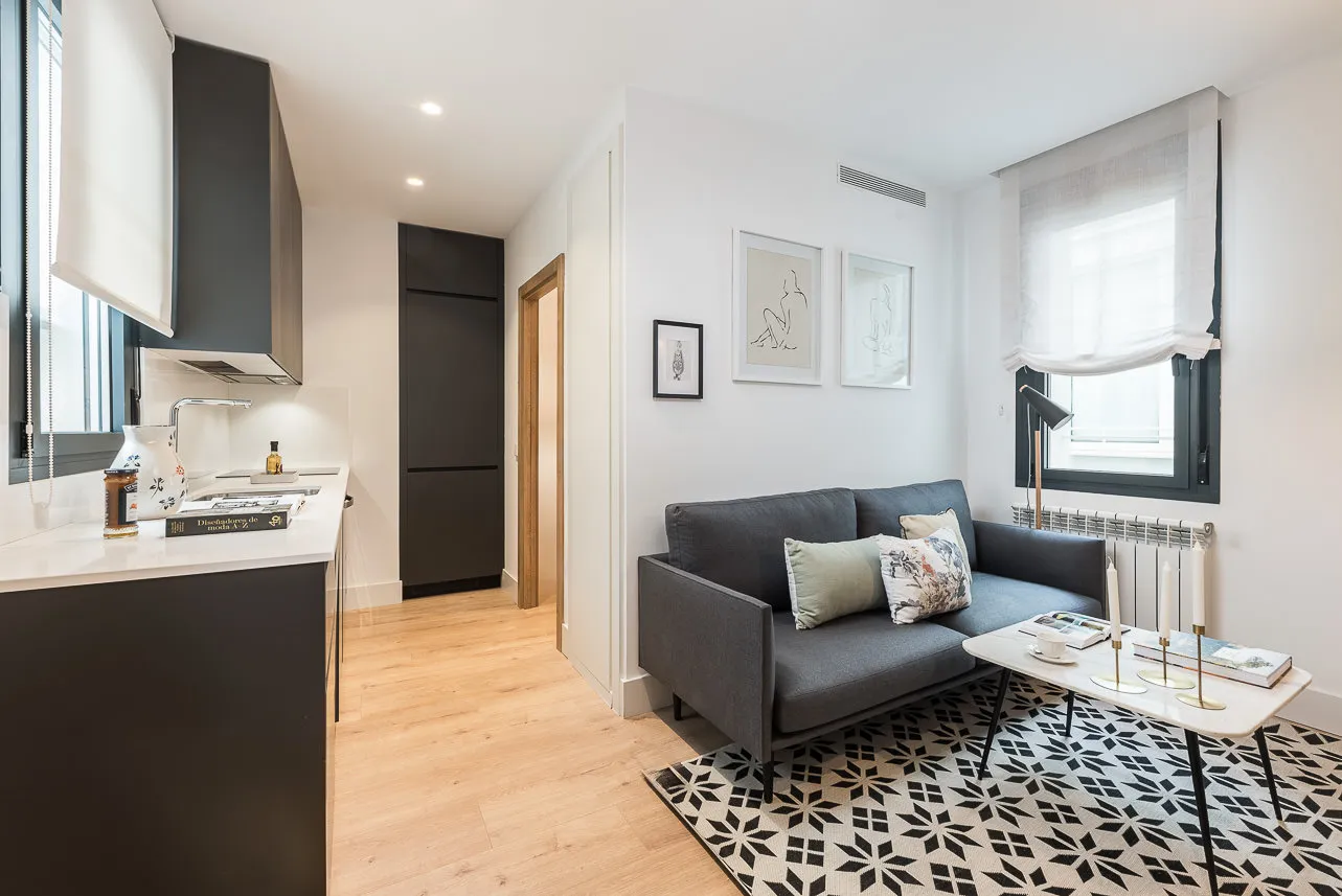 Spacious Designer City Flat With Dedicated Workspace In Madrid #5