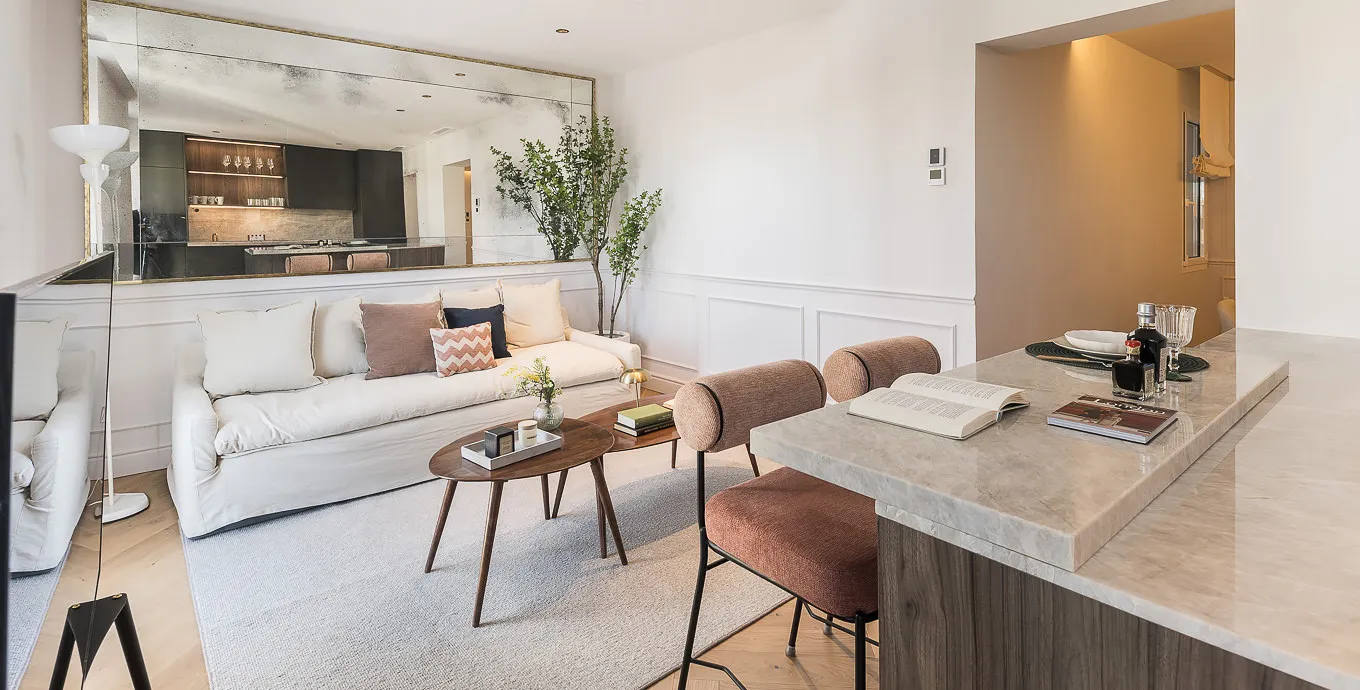 Designer Flat In Madrid With Home Office - 2br, 110m2, Welcoming