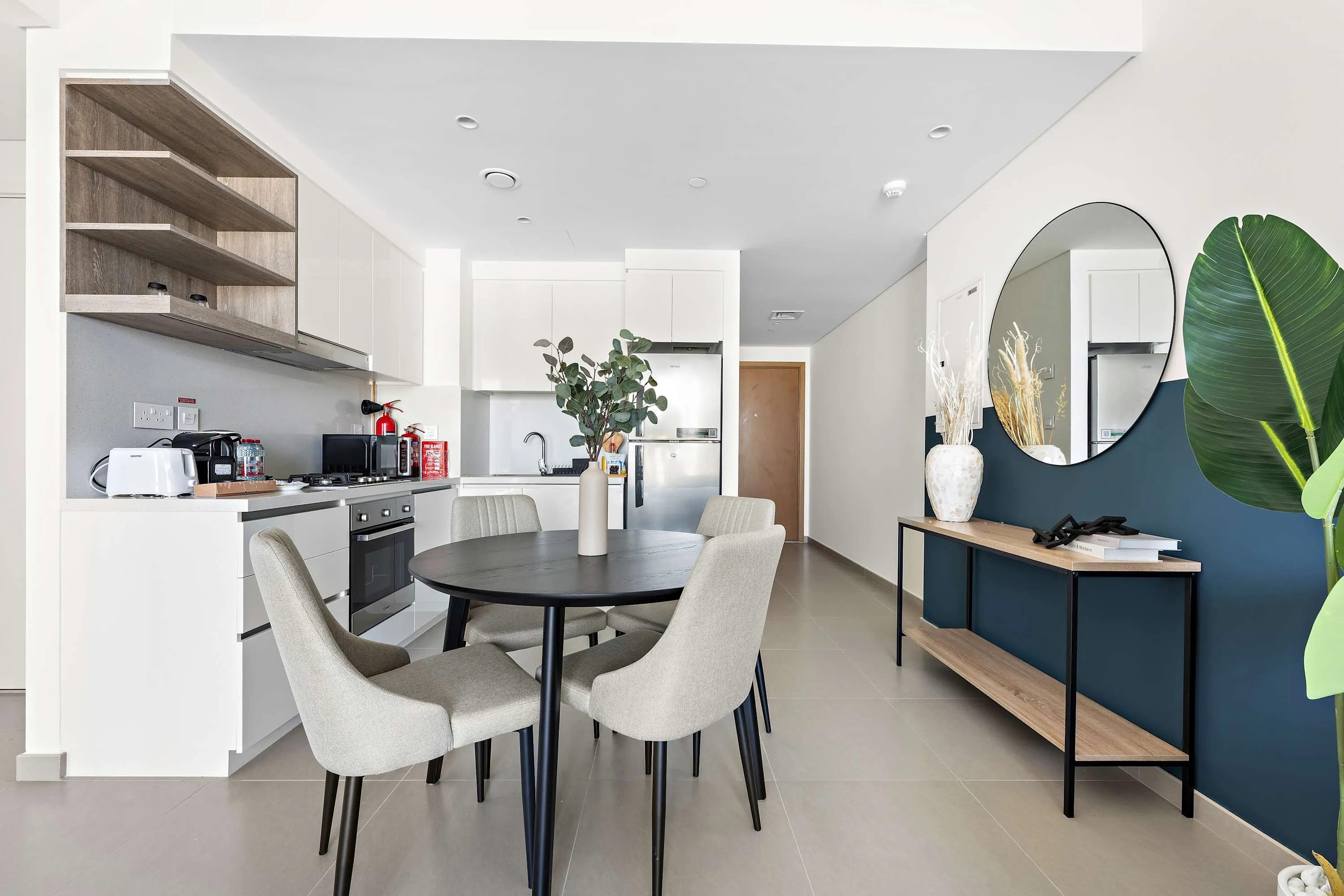 Trendy Dubai Flat With Bright Home Office For Seamless Remote Work Experience #5