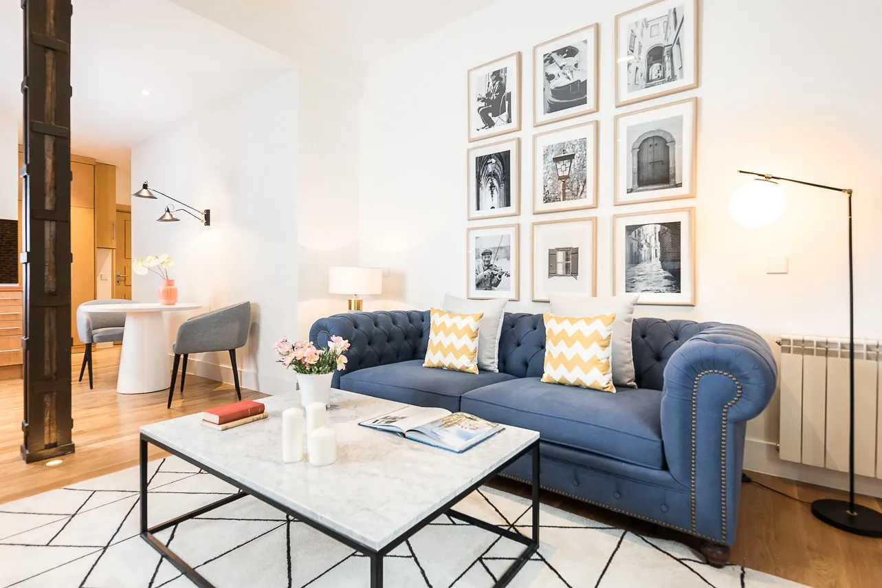 Chic 60m2 Madrid Flat With Spacious Home Office For Remote Work Flexibility #4