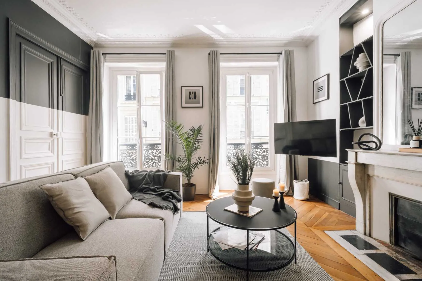 Luxurious Paris Flat With Pro Home Office Setup And Fast Wifi In City Center