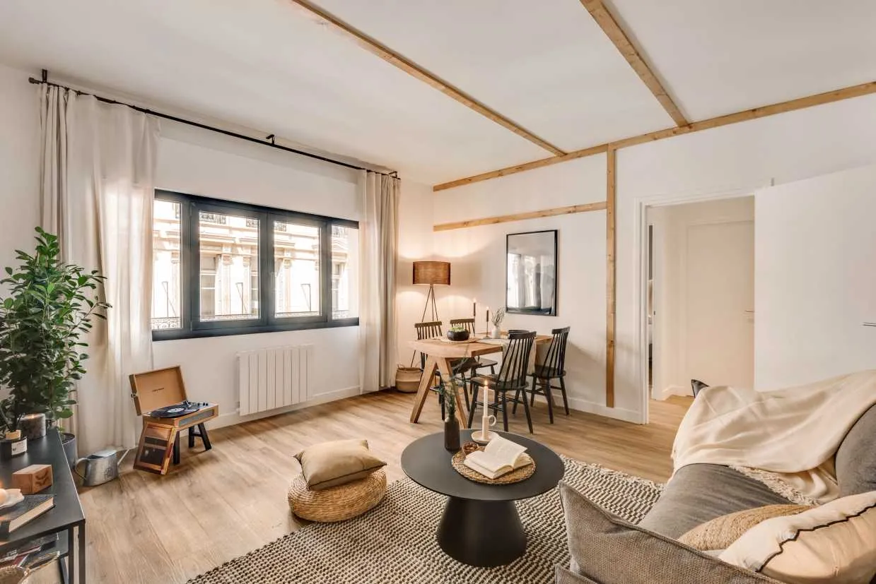 Elegant 46m2 Paris Flat With Premium Home Office & Ultra-fast Wifi For Remote Work