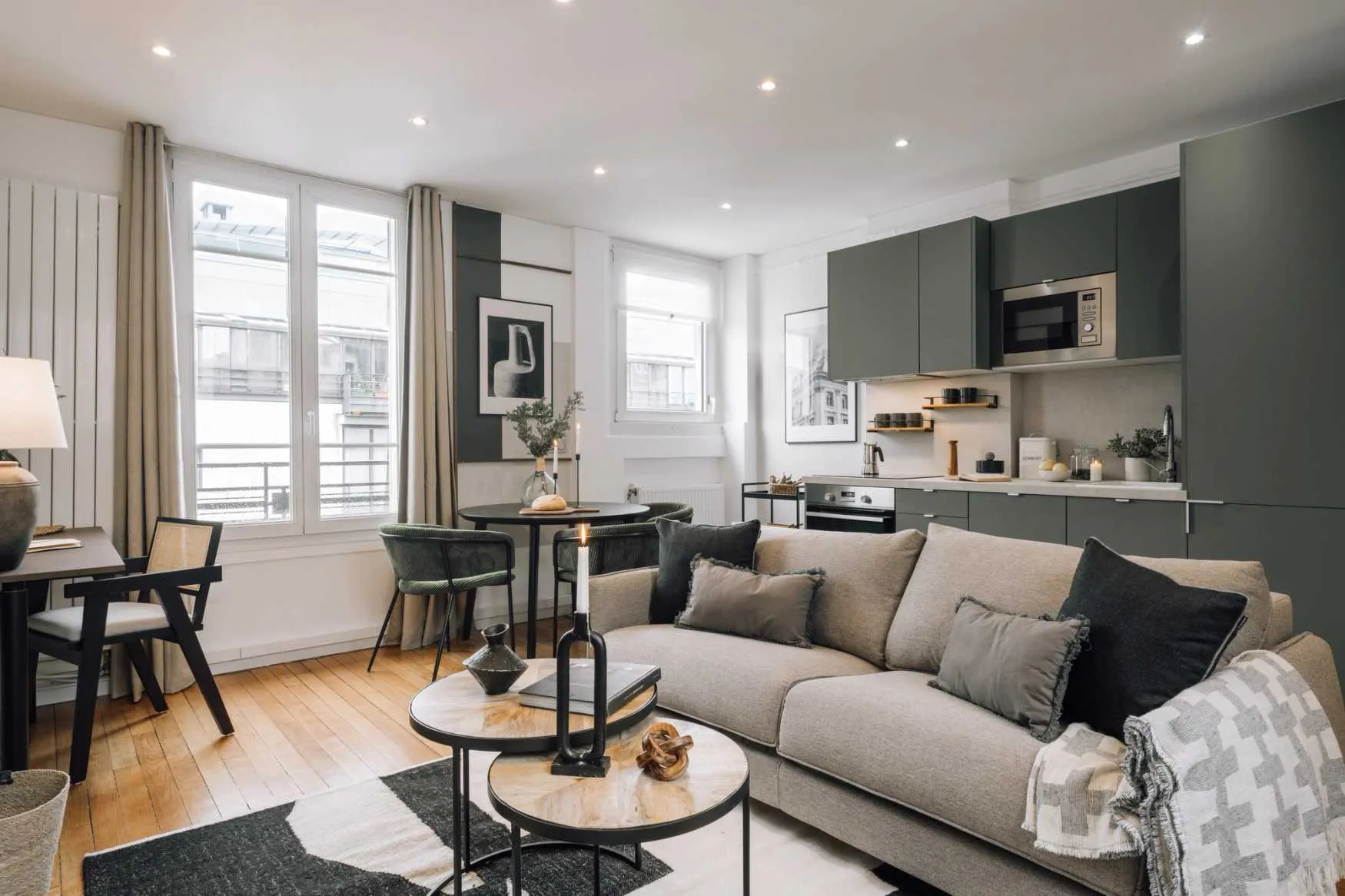 Elegant 45m2 Paris Flat With Ultra-fast Wifi & Professional Home Office Setup #2