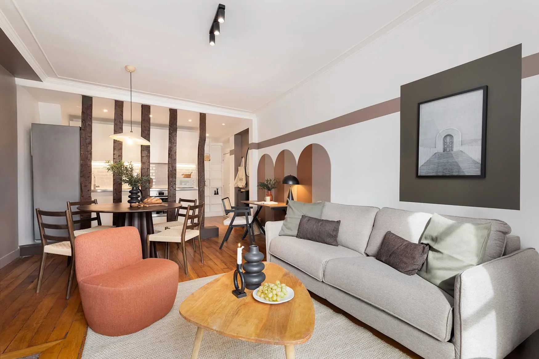 Trendy 47m2 Paris Flat With Ultra-fast Wifi & Professional Home Office Setup #5