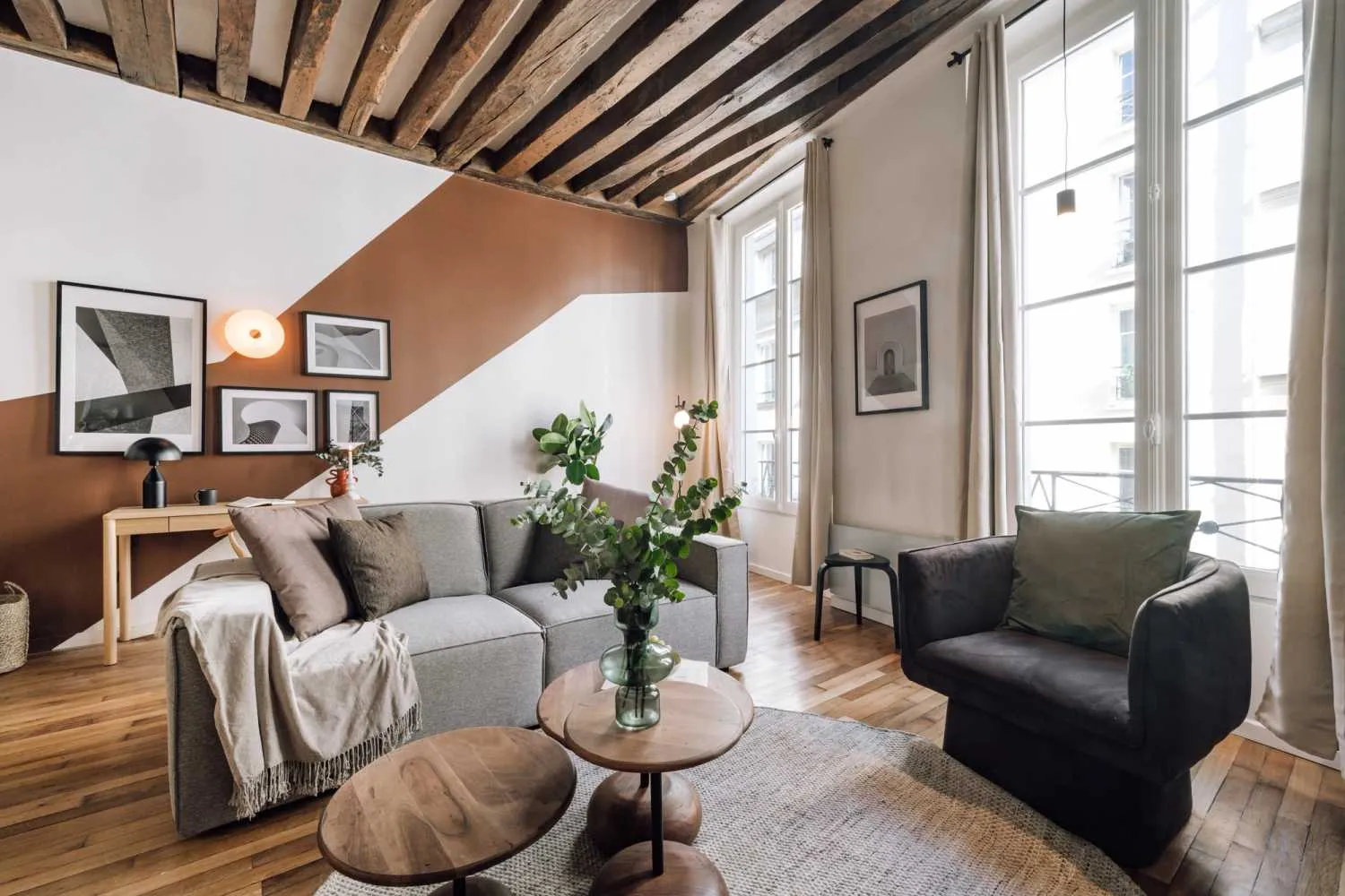 Sophisticated 68m2 Paris Flat With High-speed Fiber, Dual Monitors, And Gourmet Kitchen #3
