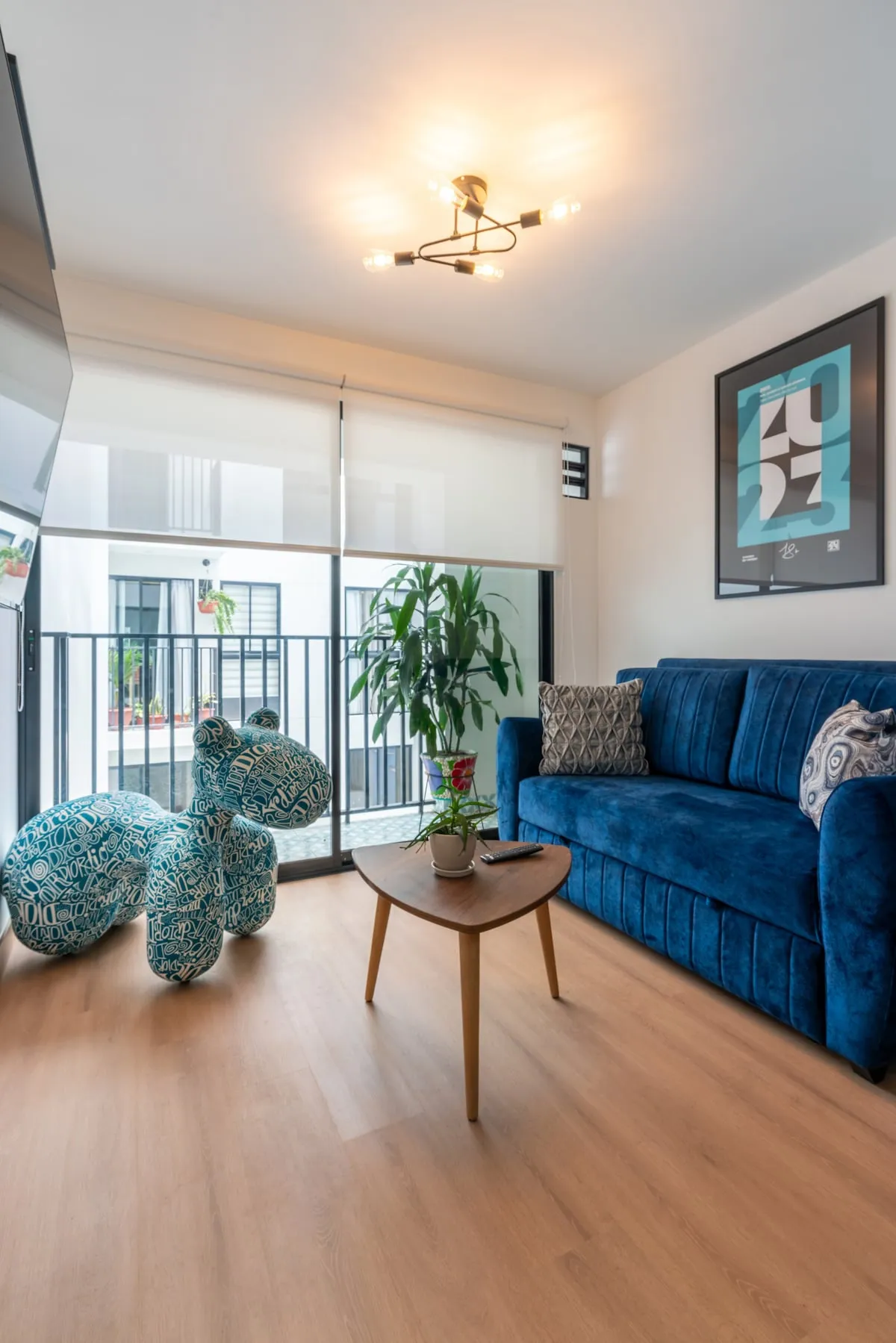 Sleek 1br Flat In Barranco, Lima - Wfh Setup For Digital Nomads