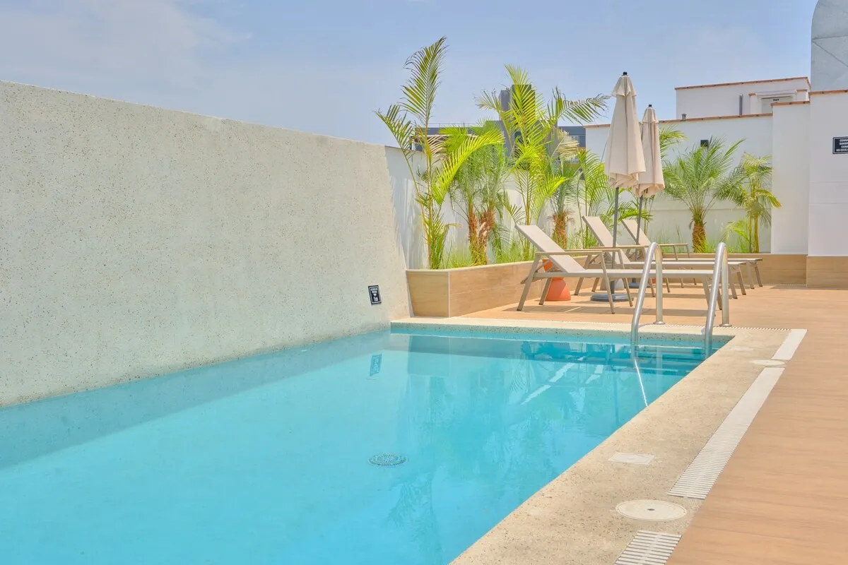 Airy Miraflores Flat Built For Remote Work - Distinctive 1br With Pool #5