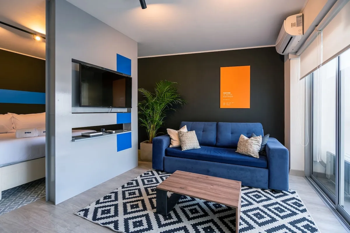 Stylish Loft w/AC near Malecón de Barranco
