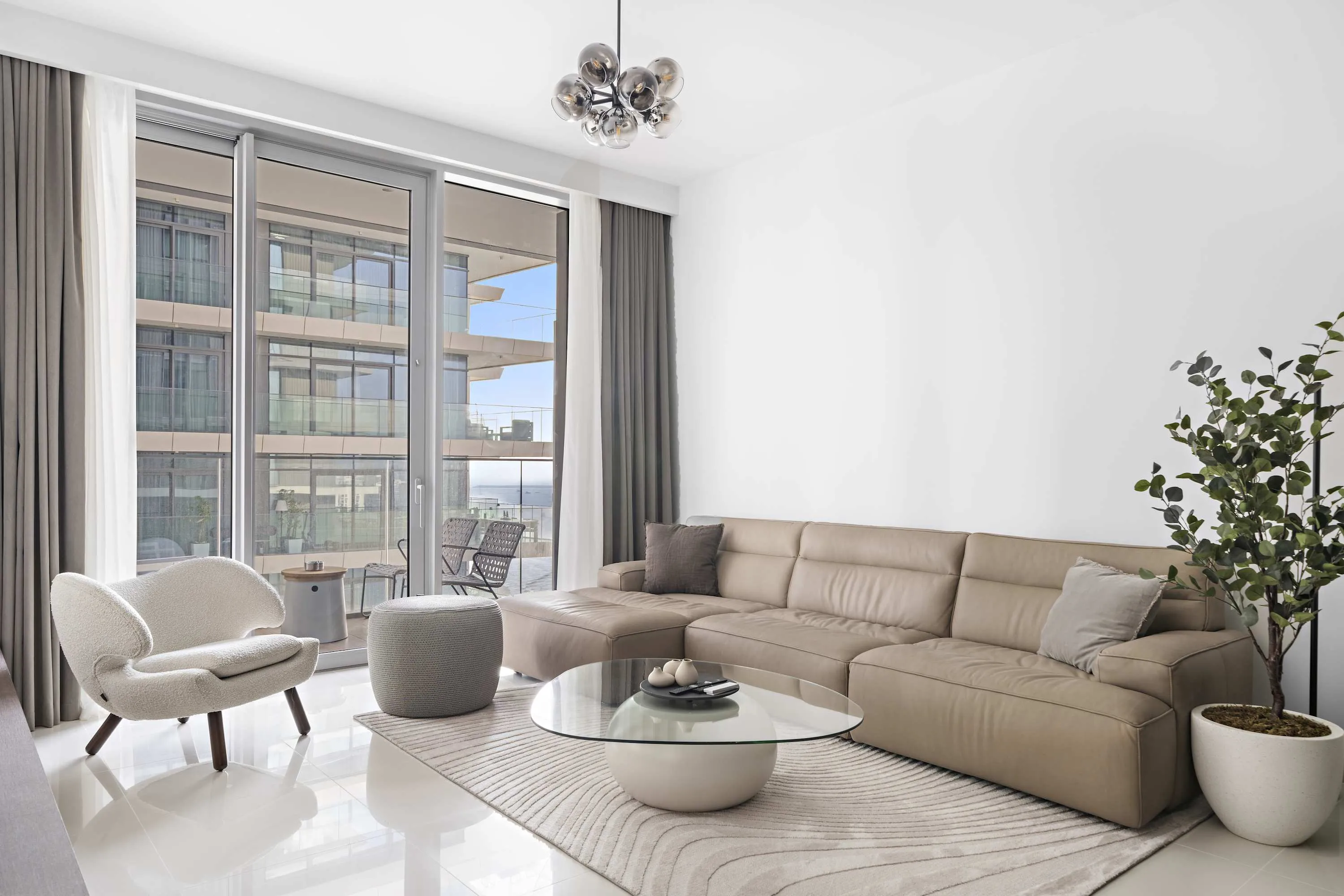 Sophisticated 2br Flat With Dedicated Home Office In Dubai's Beach Isle District #3