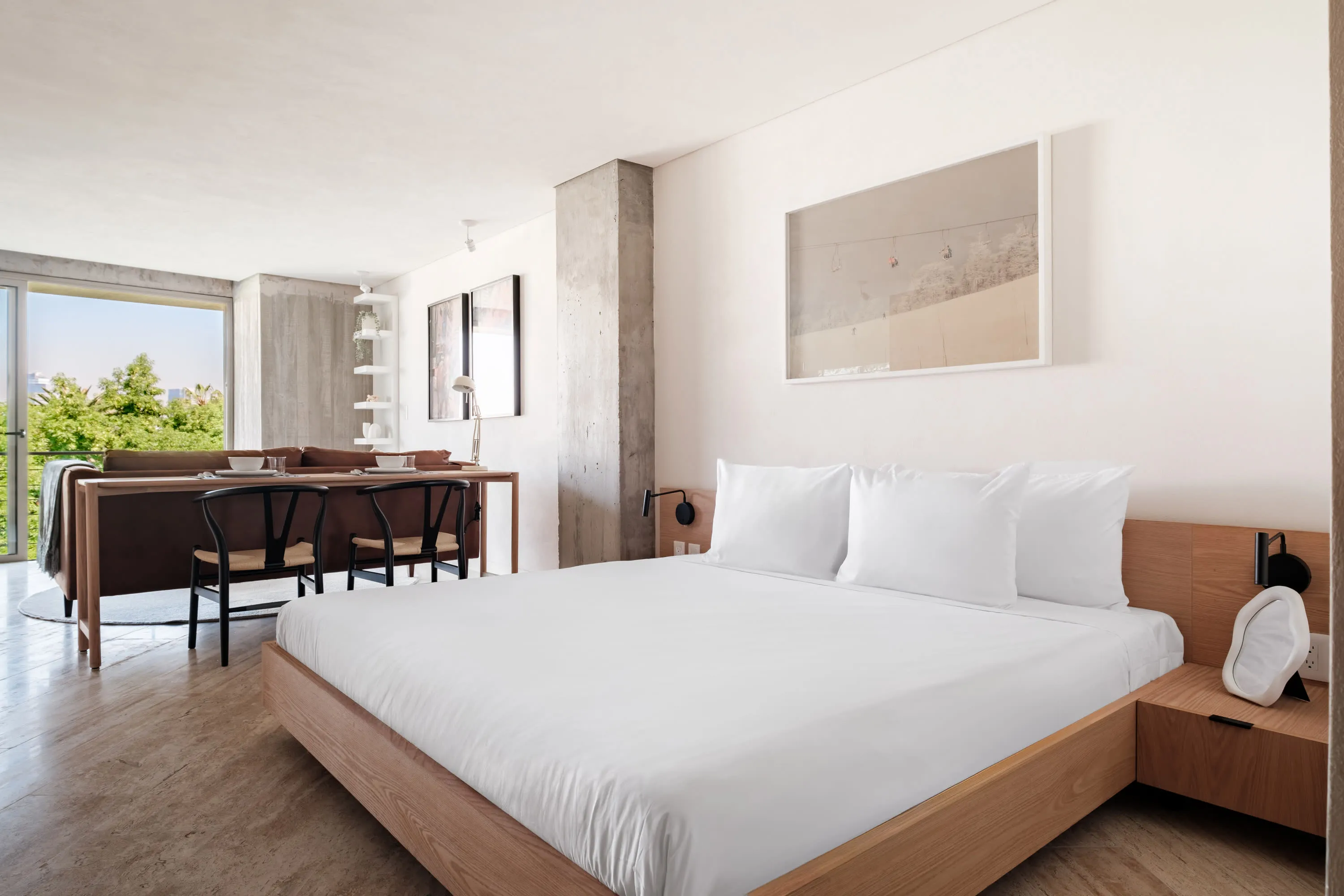 Curated Modern Studio With Balcony & Parque Mexico Views, For Remote Work In Cdmx #2