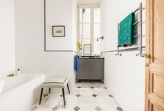 Refined Madrid Flat With Dedicated Home Office In Central Locale For Remote Work #5