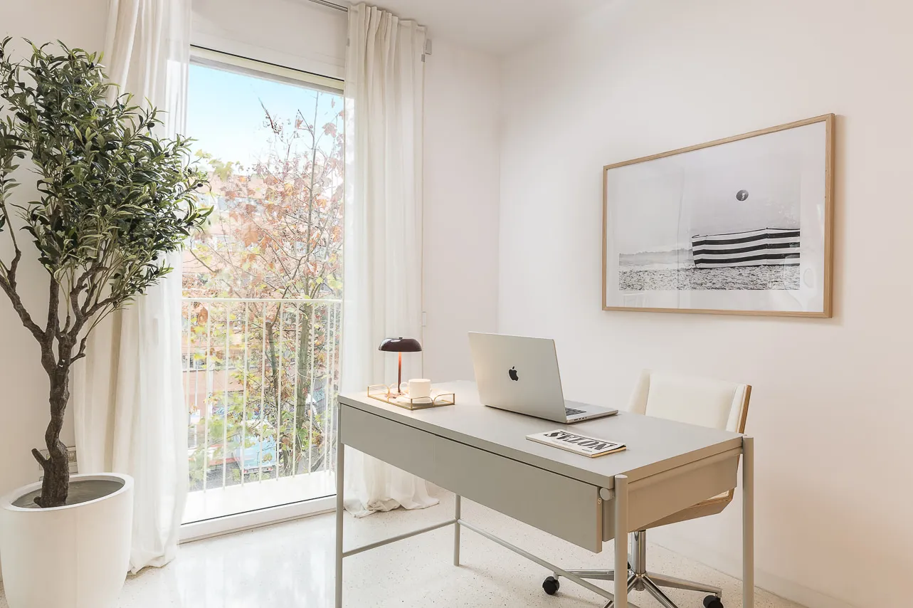 Airy 63 M2 Modern Flat With Home Office, 1br In Barcelona #5