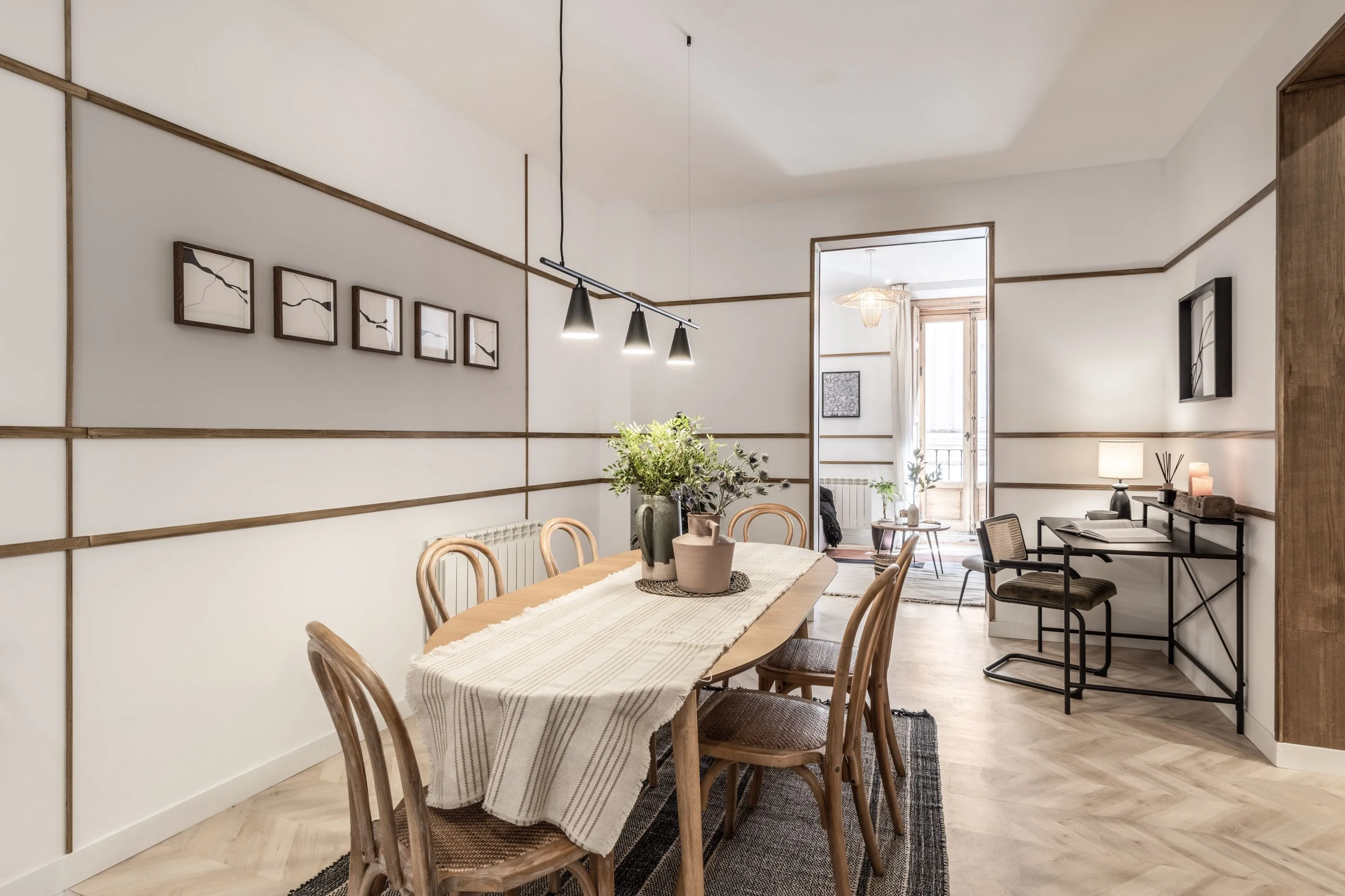 Spacious Madrid Flat With Gigabit Internet & Pro Workspace For Remote Professionals #5