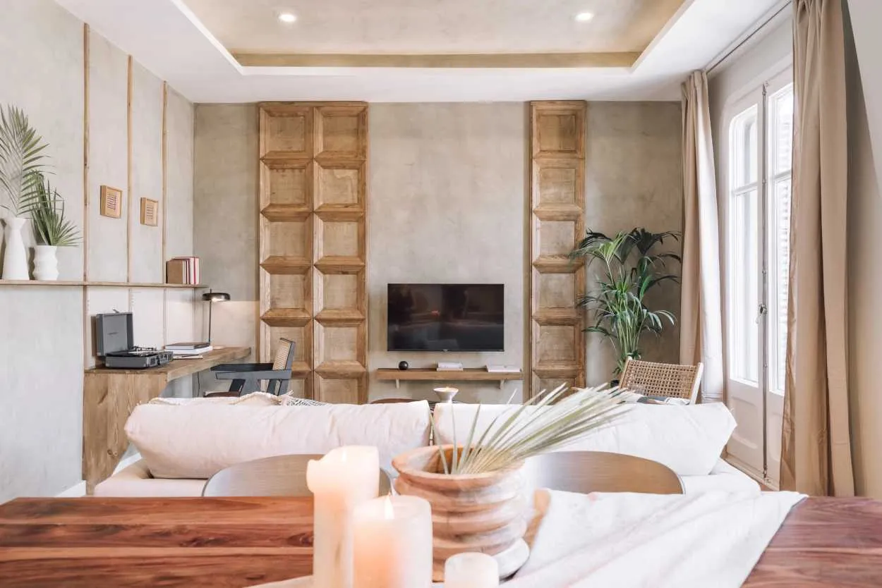 Spacious Barcelona Flat With High-speed Fiber And Pro Home Office Setup #3
