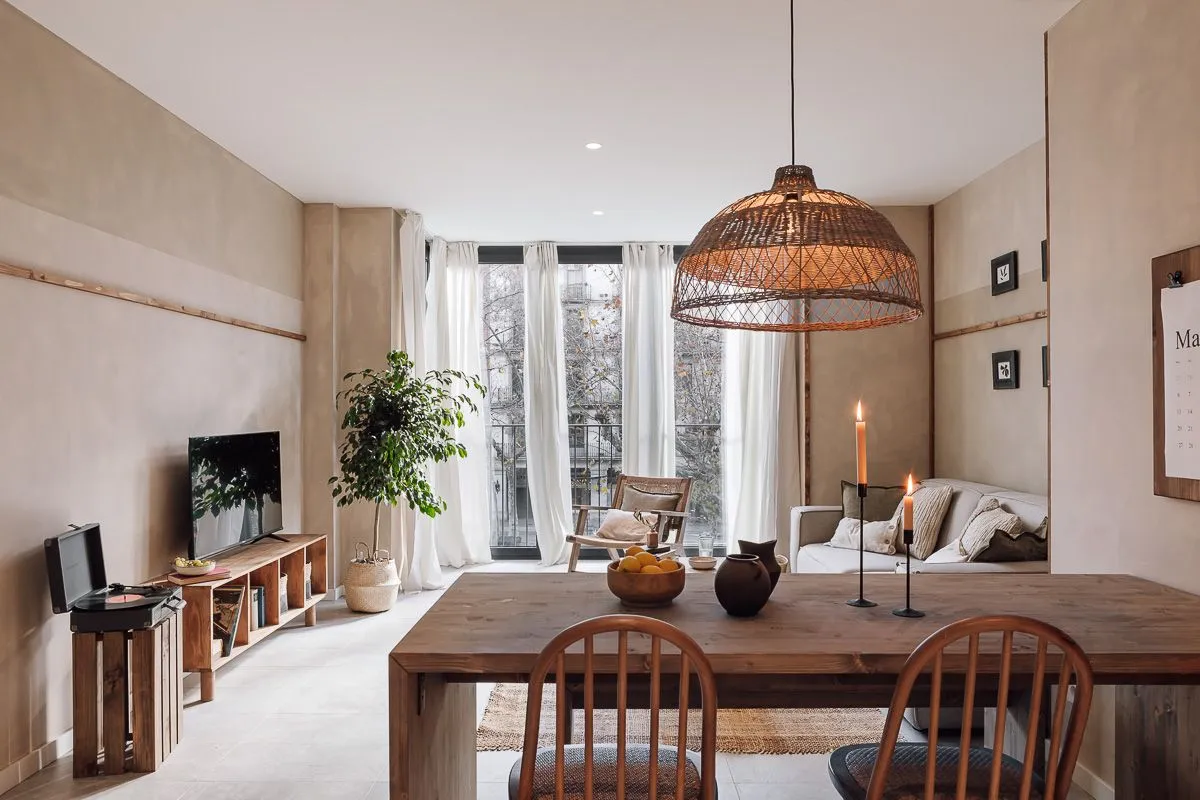 Spacious Barcelona Flat With Pro Audio & Hd Video Setup For Remote Work #3