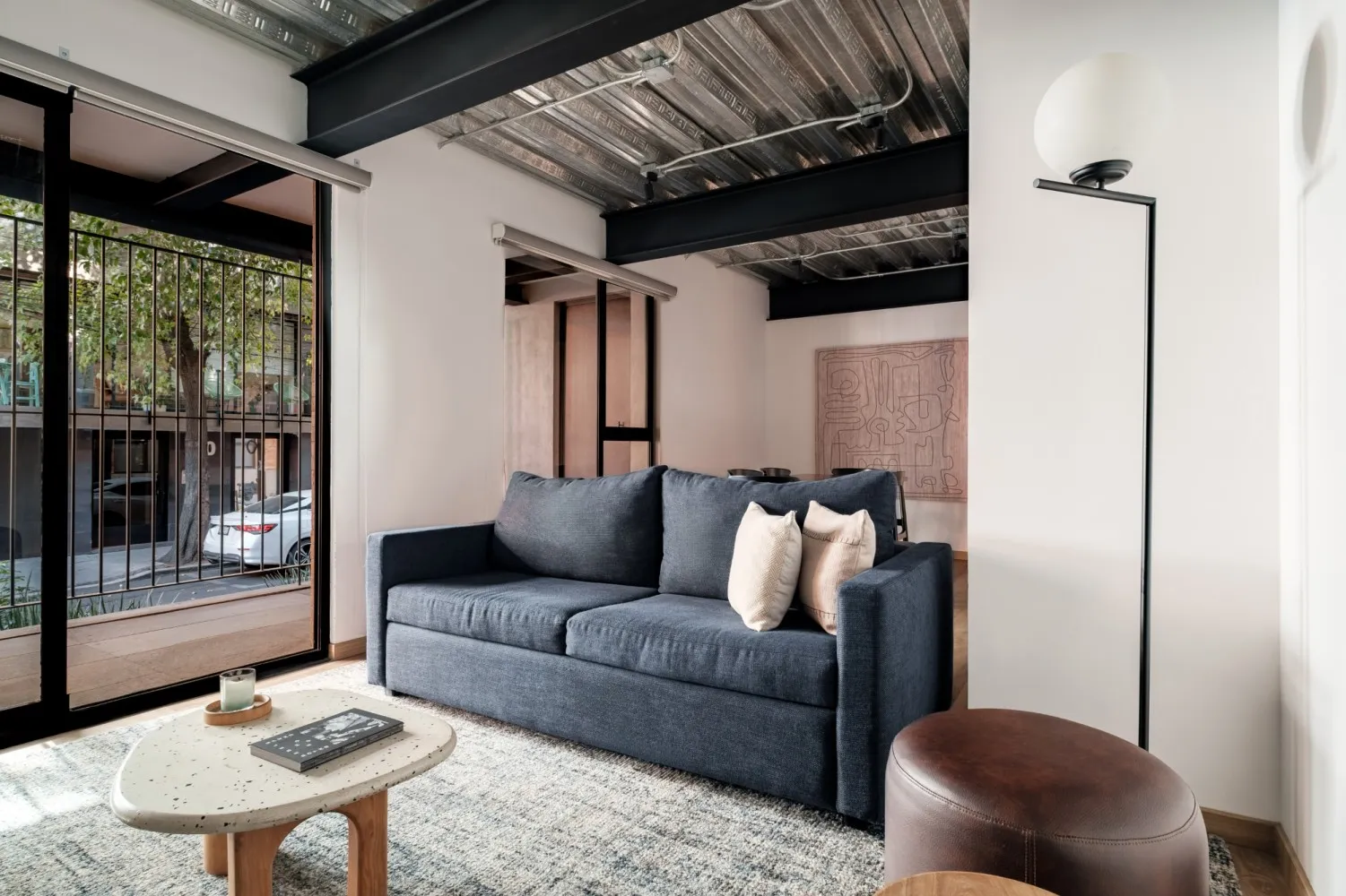 Refined Studio With Dedicated Workspace In Mexico City's Reforma Neighborhood