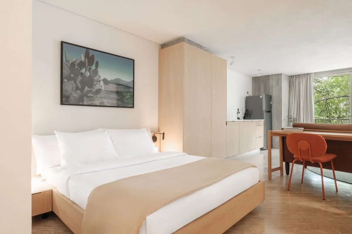 Impressive 1-bed Flat With Balcony & Scenic Views In Cdmx For Remote Work