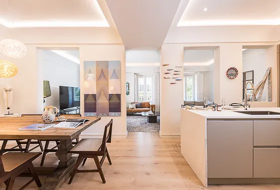 Trendy 140m2 Madrid Flat With Sunlit Home Office And Scenic Vistas For Digital Nomads #3