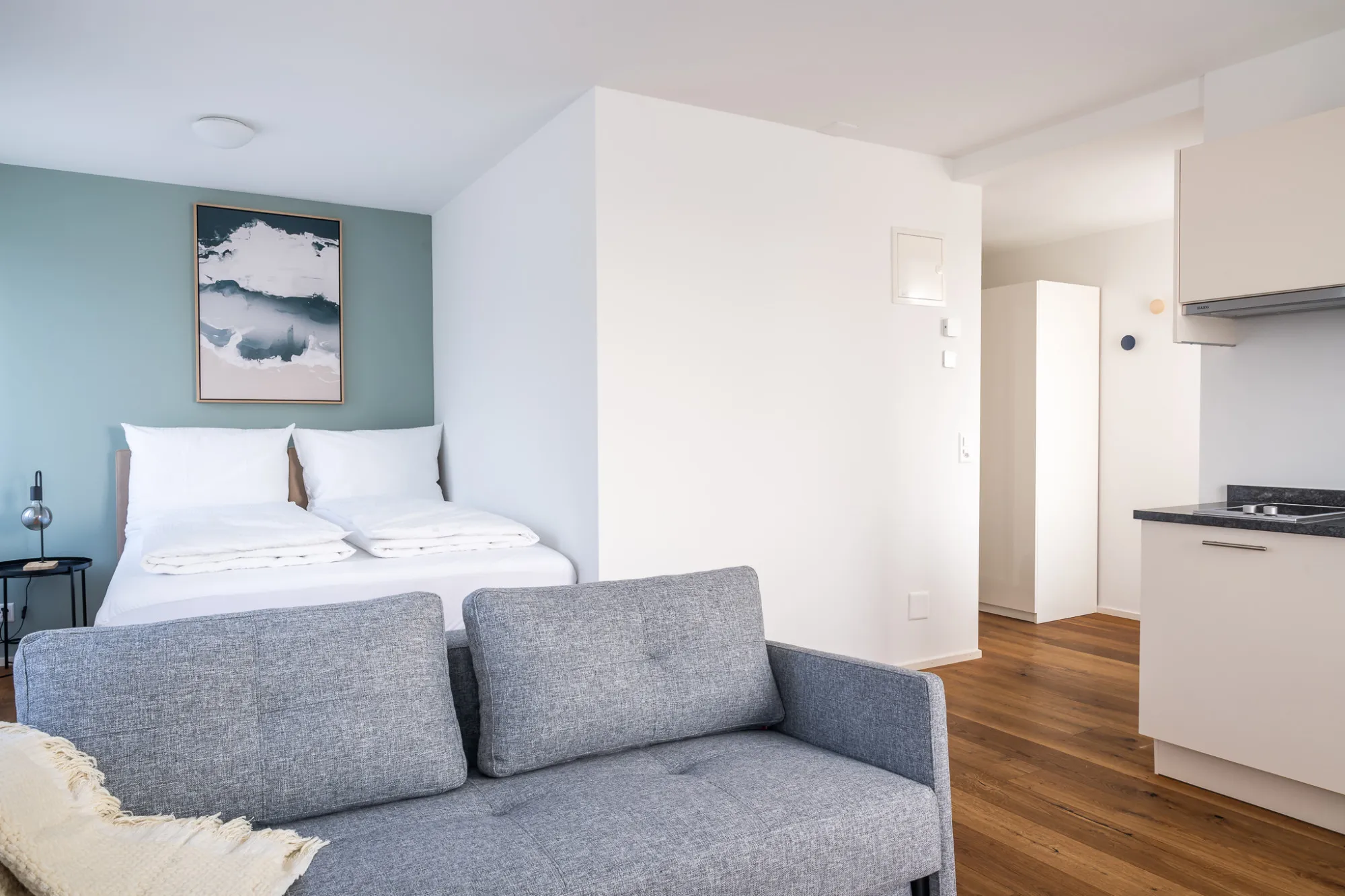 Sophisticated Zurich Studio For Remote Work | Efficient 30m2 Furnished Flat #3