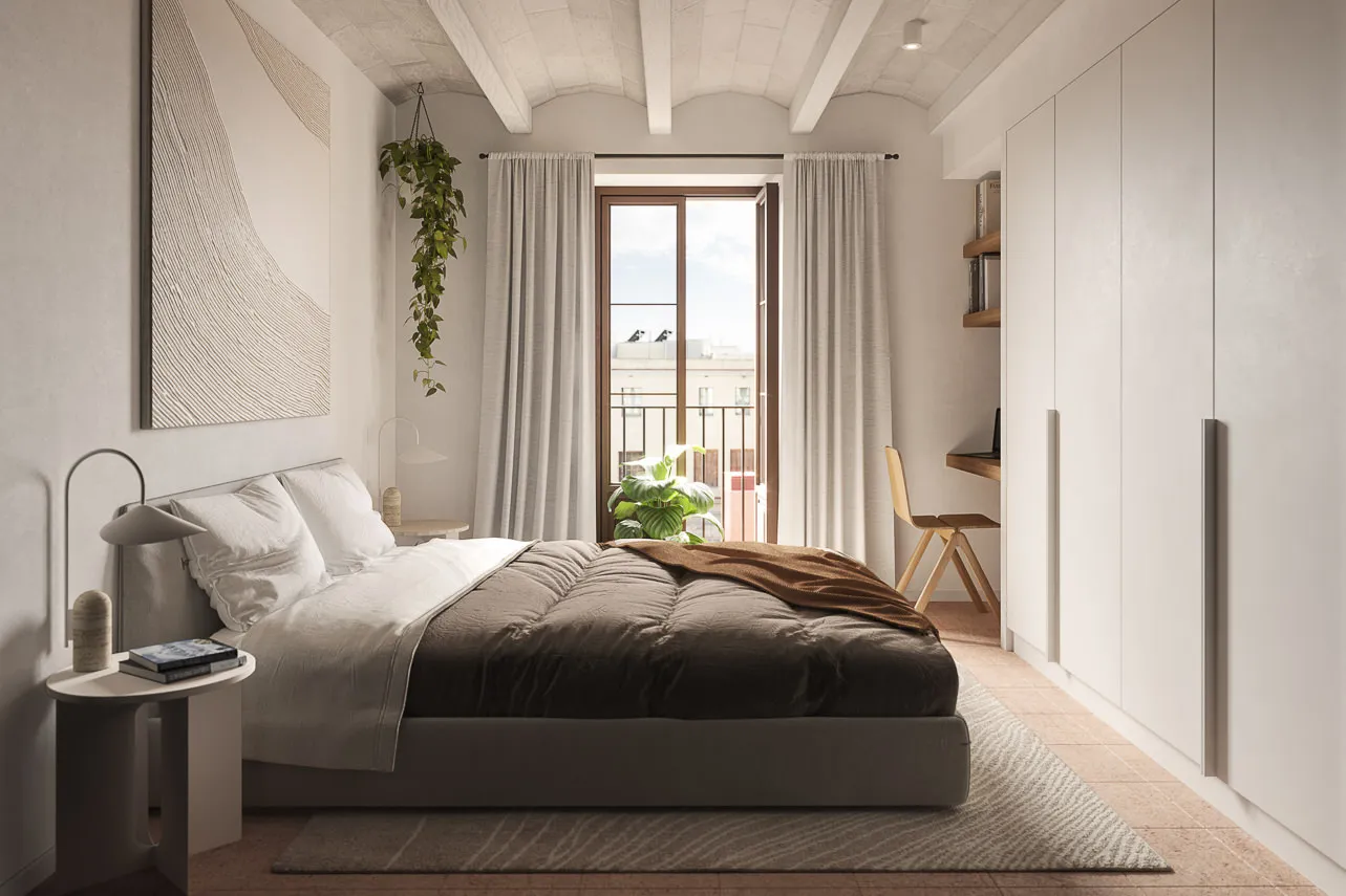 Refined 2-bed Flat With Dedicated Home Office In Central Barcelona #4