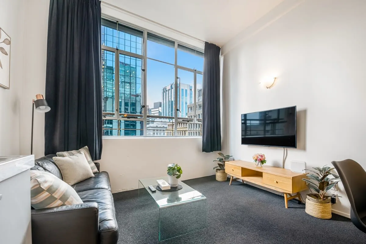 Modern Cozy 1-bed Flat In Auckland Cbd - Dedicated Home Office & High-speed Wifi
