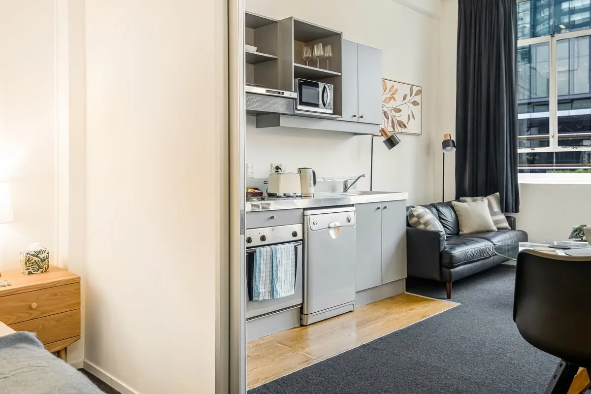 Modern Cozy 1-bed Flat In Auckland Cbd - Dedicated Home Office & High-speed Wifi #5