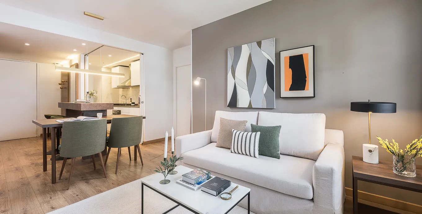 Spacious 70m2 Madrid Flat With Dedicated Home Office - For Digital Nomads