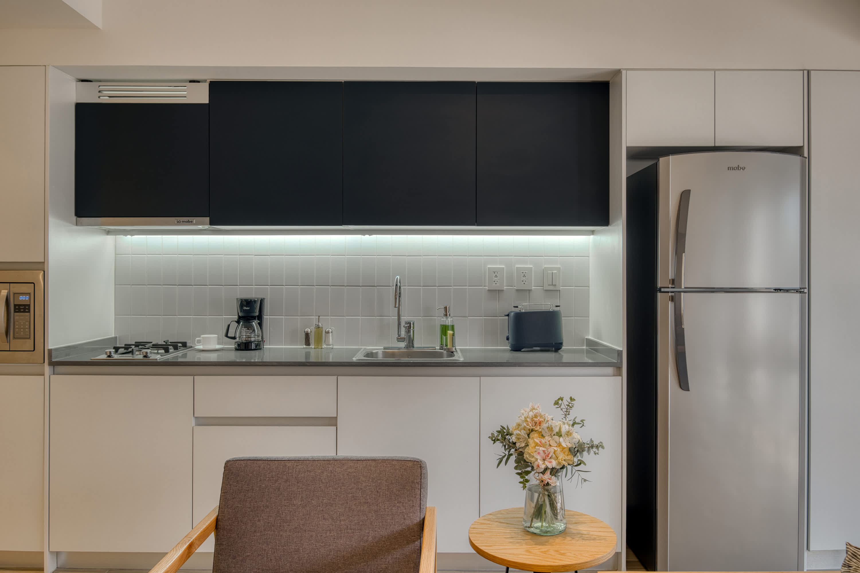 Contemporary 1-bed Flat With Dedicated Home Office In Providencia, Guadalajara