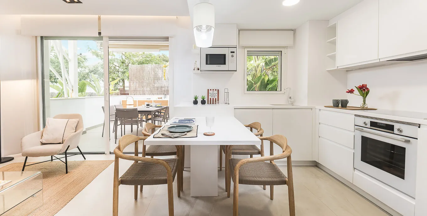 Impressive Ibiza Executive Flat With Home Office Space For Remote Work