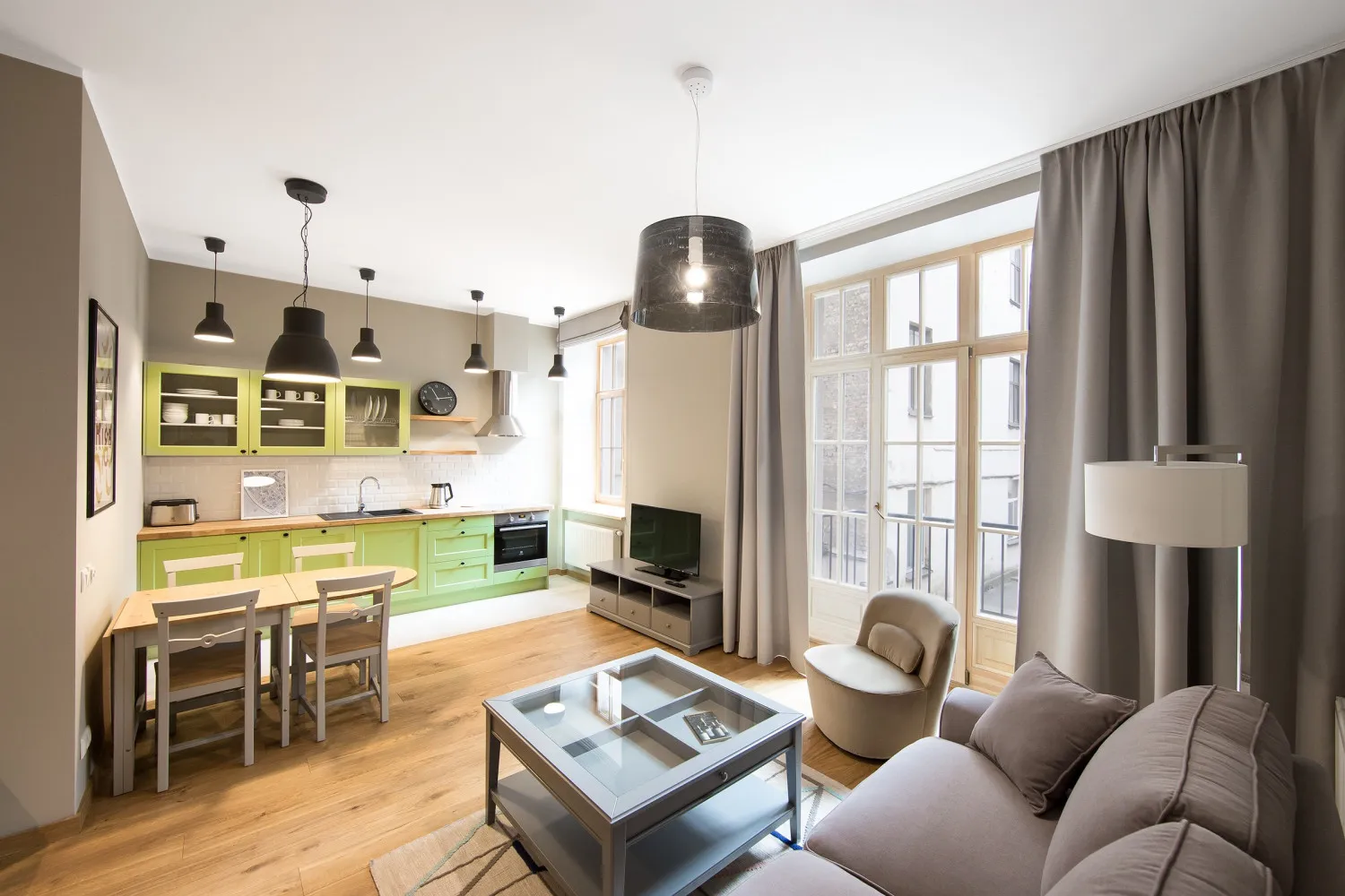 Modern One-Bedroom Flat In Central Riga With A Dedicated Work Desk