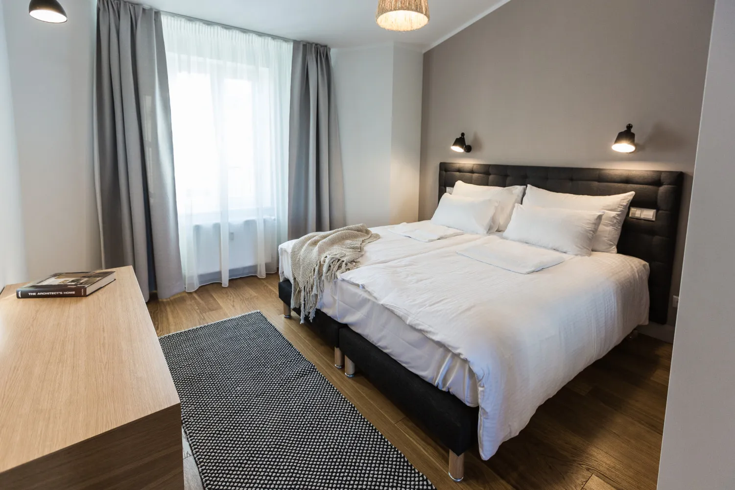 Penthouse Two-Bedroom Apartment In Riga - Work-from-home Ready With City Views