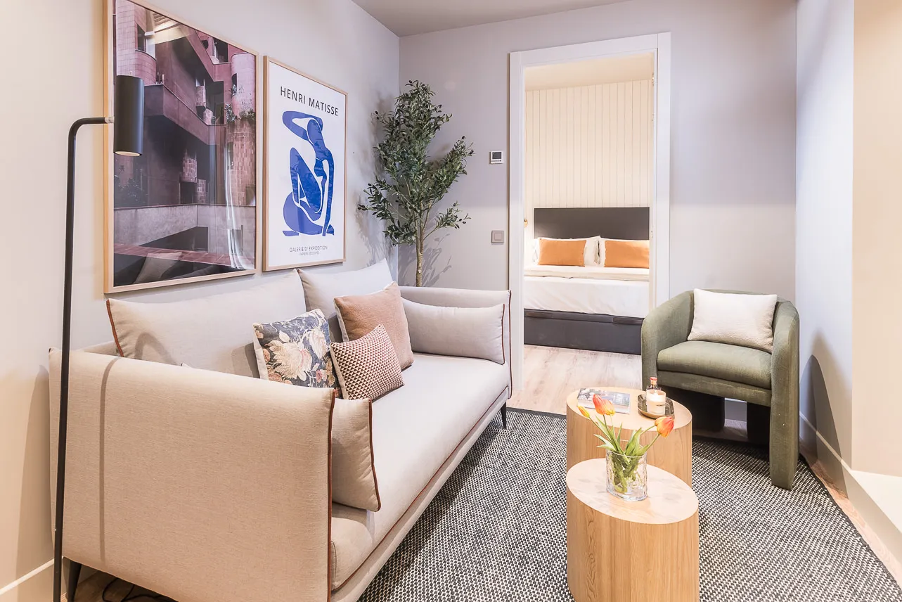 Modern 42m2 Flat With Dedicated Home Office In Madrid Central #5
