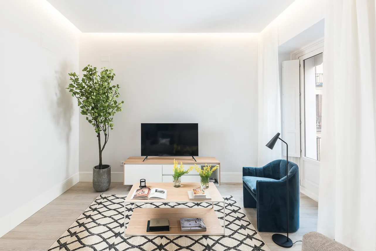 Chic Madrid Flat With Bright Home Office And Spacious Living For Remote Work Success #4