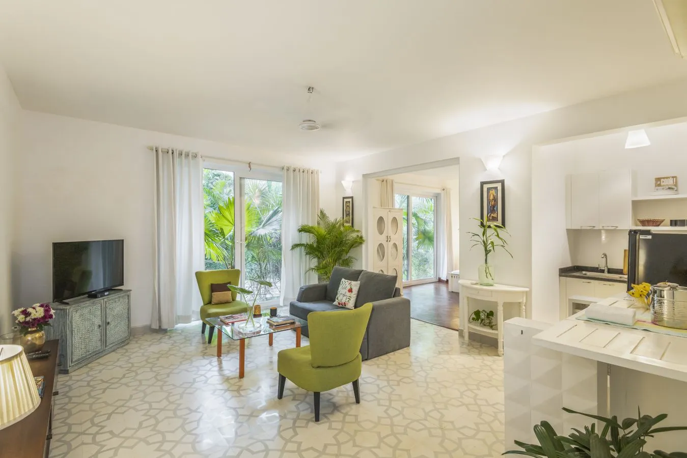 Upscale 1-bed Flat With Private Work Nook In Goa For Remote Professionals #5