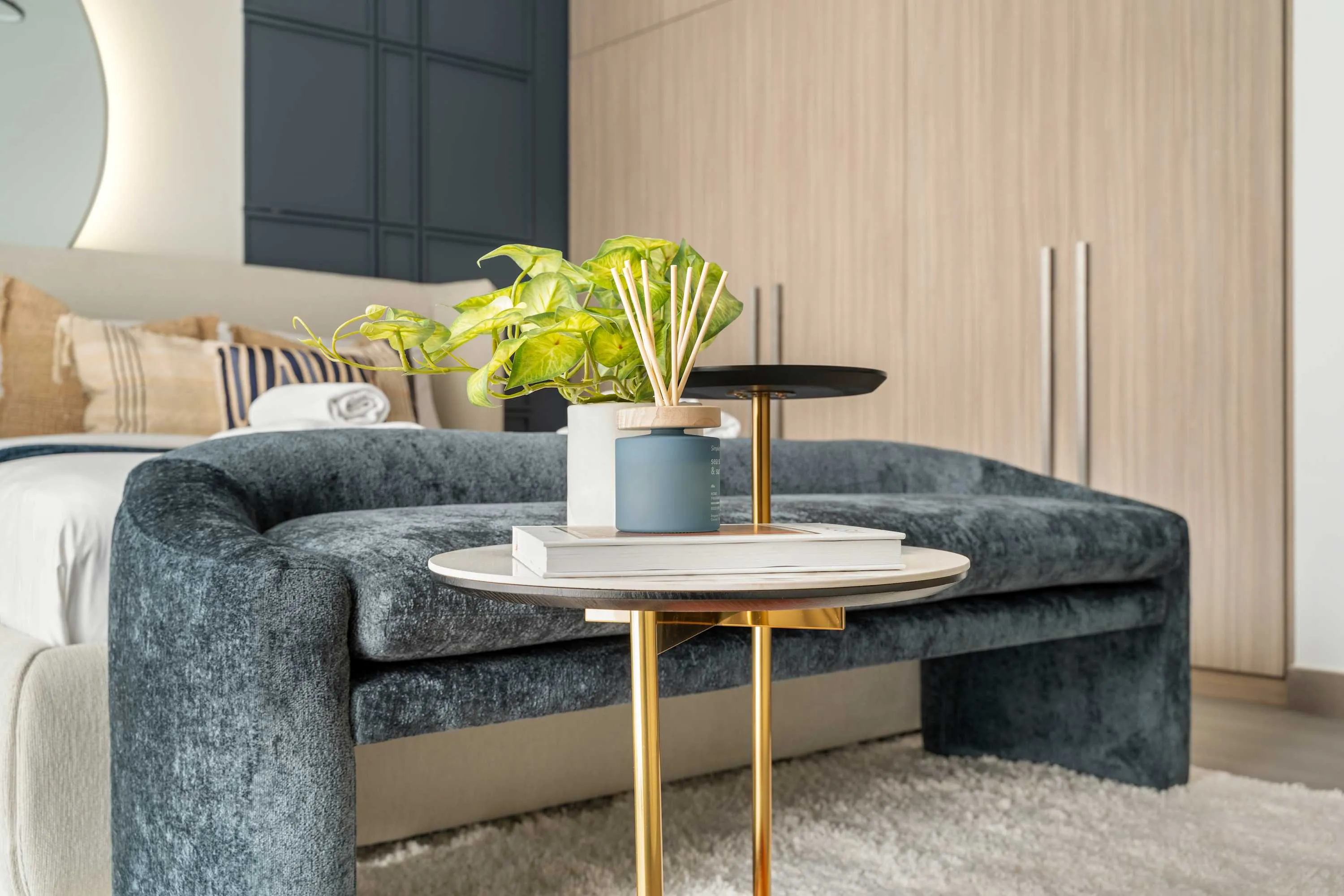 Elegant Dubai Studio With Home Office Space In Sobha Hartland For Digital Nomads #5